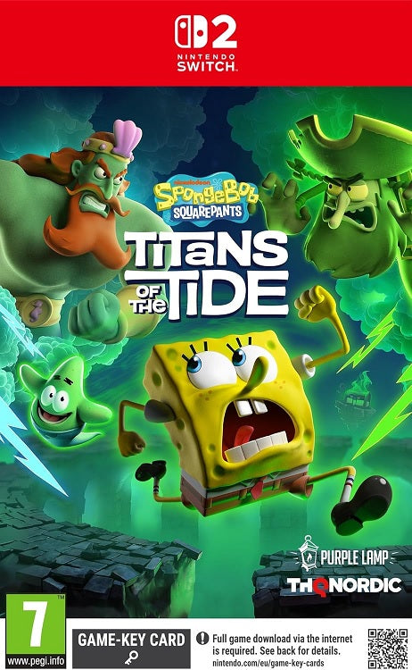 SpongeBob SquarePants: Titans of the Tide (Game-Key Card) (Nintendo Switch 2)
