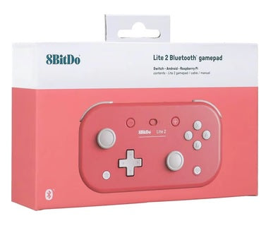 8BitDo Lite 2 Bluetooth Gamepad For Switch & Android (Pink) (Nintendo Switch)
