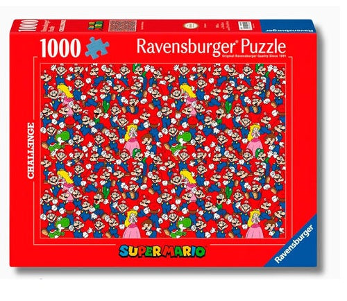 Ravensburger Puzzle - Super Mario - 1000pcs Challenge Edition Jigsaw Puzzle (Jigsaw Puzzle)