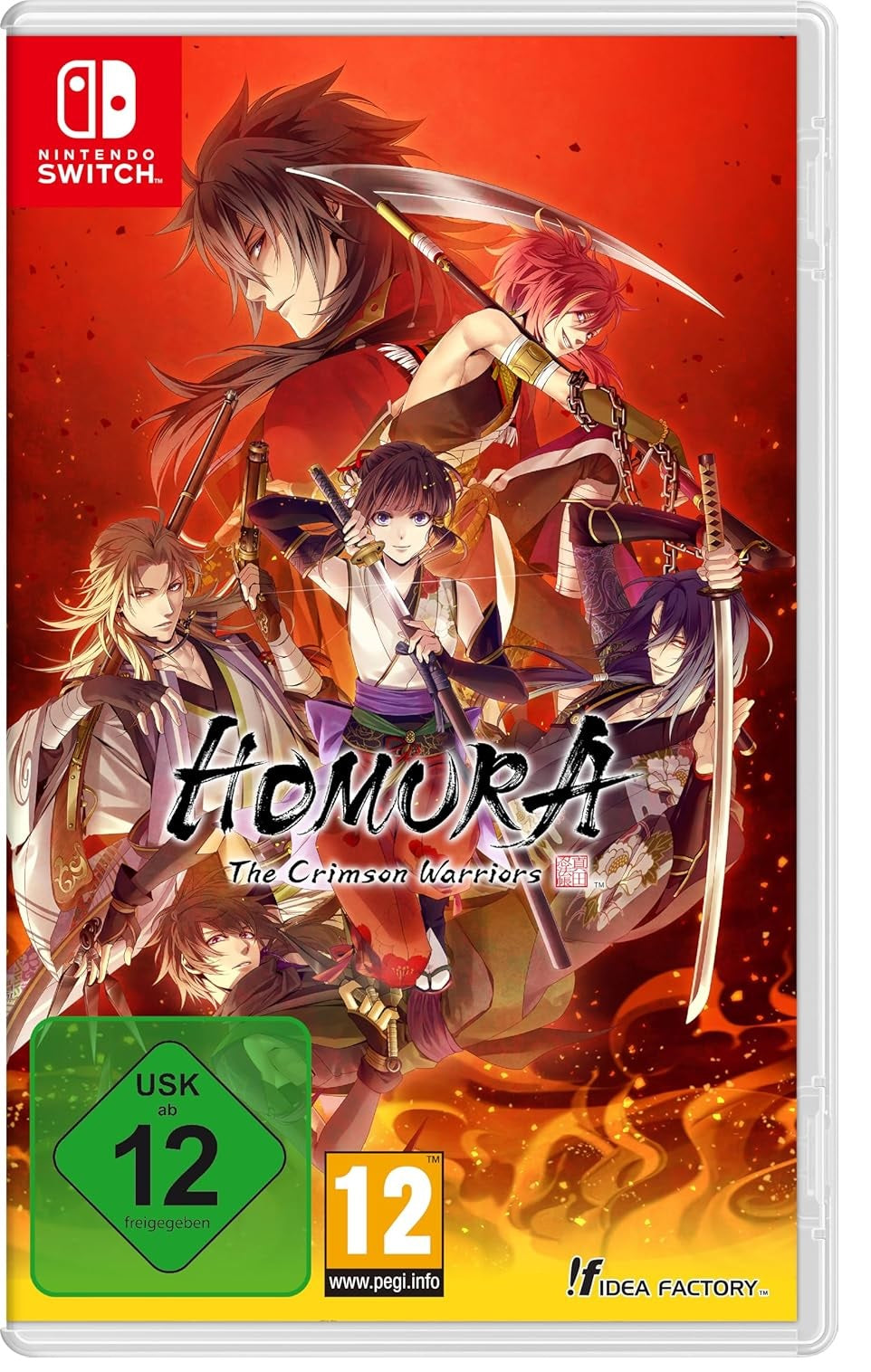 Homura: The Crimson Warriors + trading card pack (Nintendo Switch)
