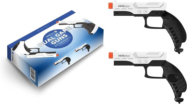 MaxxTech VR Dual Game Guns Kit For PSVR2 (PS5)