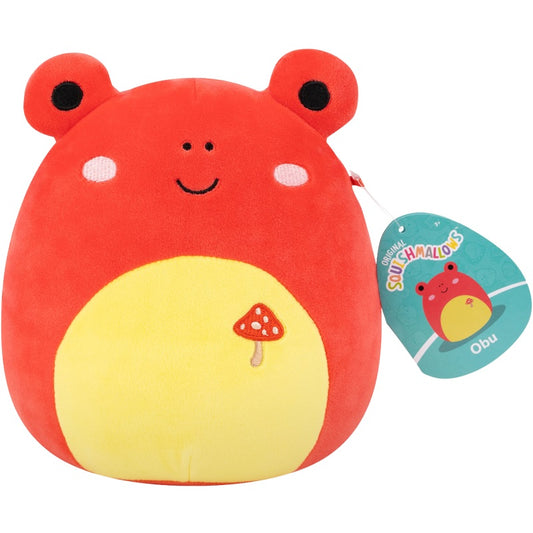 Squishmallows - 7.5'' - Everyday (Obu Red Tropical Frog With Mushroom Embroidery) (Plush)