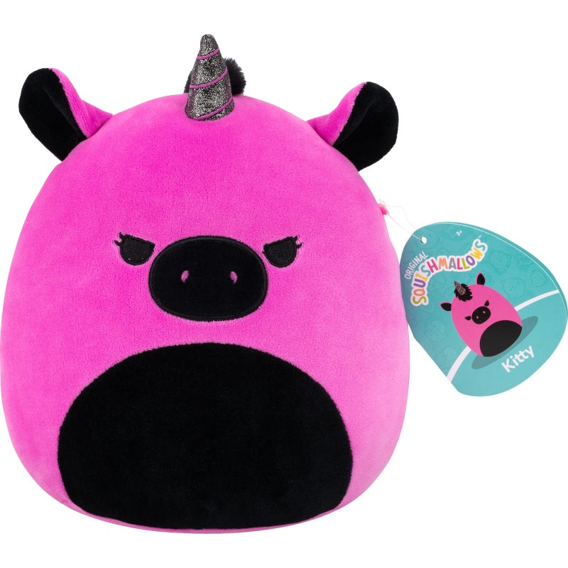 Squishmallows - 7.5'' - Everyday (Kitty Dark Pink Unicorn With Angry Eyes) (Plush)