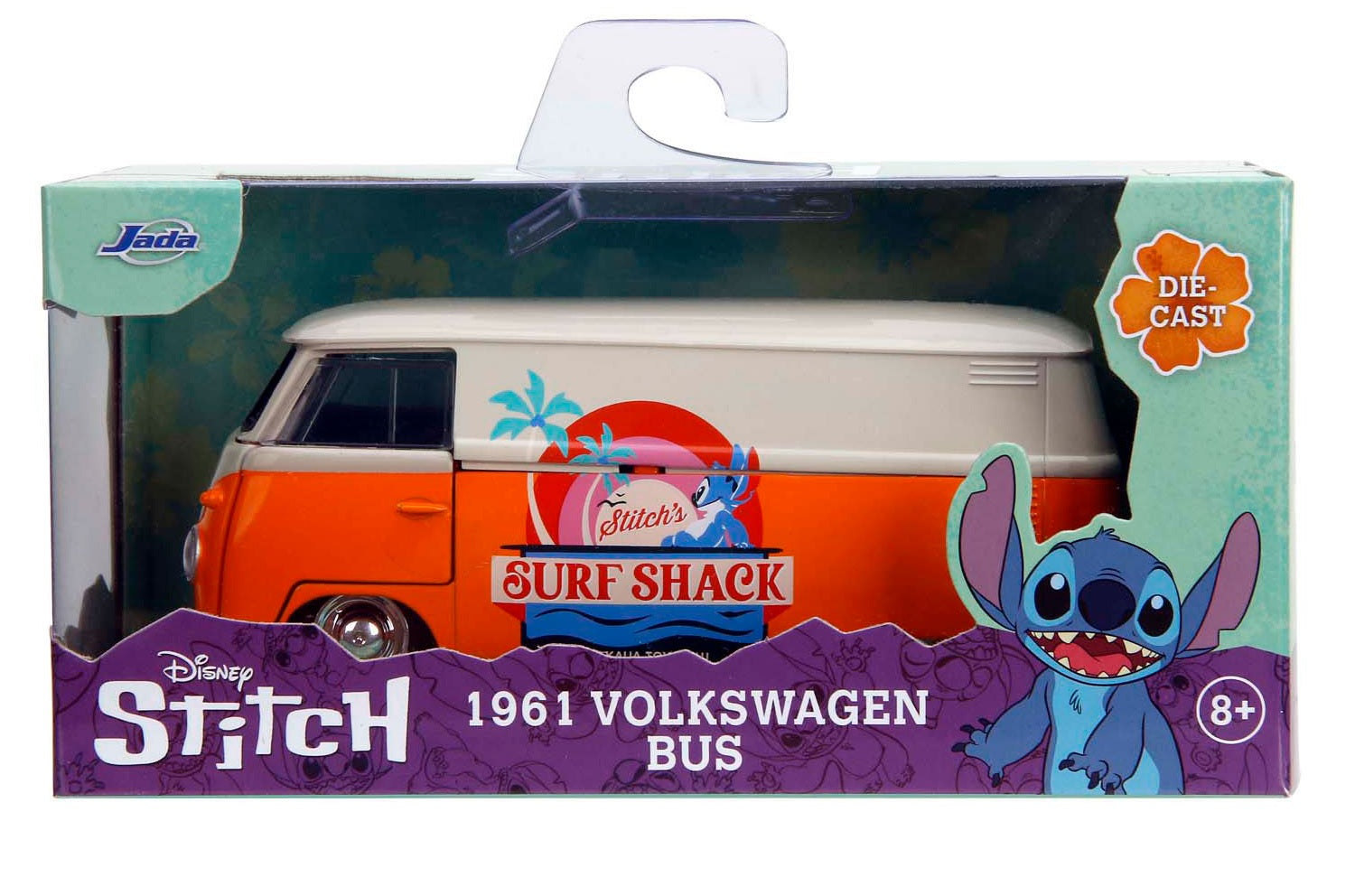 Jada - Lilo And Stitch 1961 VW Bus 1:32 Die-Cast (Toys)