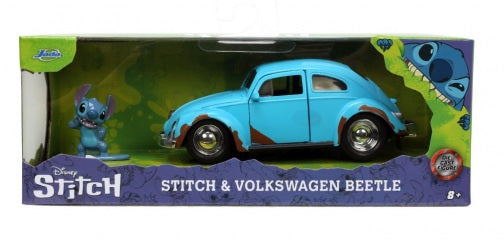 Jada - Lilo And Stitch 1959 VW Beetle with Figure Die-Cast 1:32 (Toys)