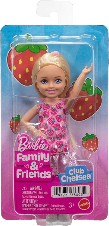 Barbie - Chelsea Core Doll - Strawberry Print Dress (Toys)