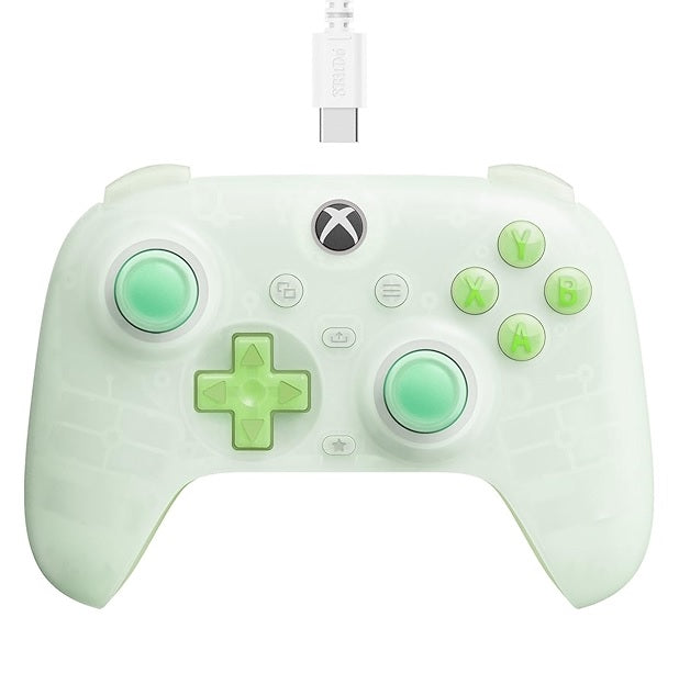 8BitDo Ultimate Mini Wired Controller For Xbox Series X & PC (Translucent Green) (Xbox Series X)