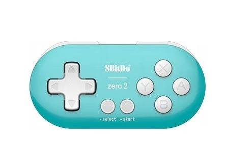 8BitDo Zero 2 Bluetooth Gamepad For Switch, PC & Android (Turquoise) (Nintendo Switch)