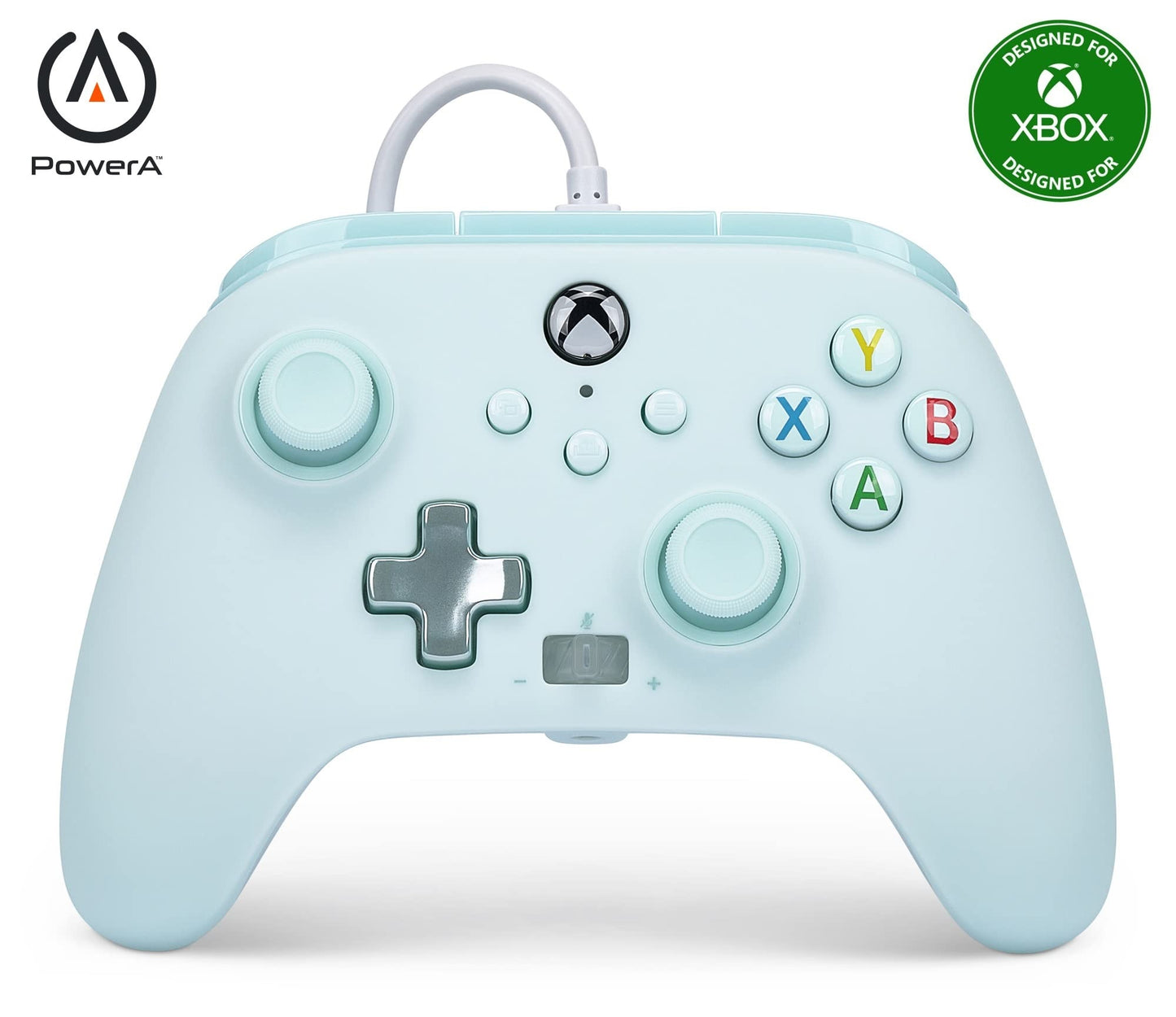 PowerA Enhanced Wired Xbox X Controller - Cotton Candy Blue (Xbox Series X)