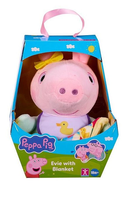 Peppa Pig - Evie With Blanket (Plush)