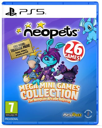 Neopets: Mega Mini Games Collection - The Neopian Arcade Odyssey - Day One Edition (PS5)