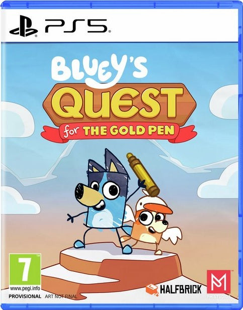 Bluey's Quest for the Gold Pen (PS5)