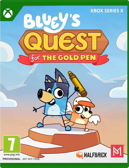 Bluey's Quest for the Gold Pen (Xbox Series X/S)