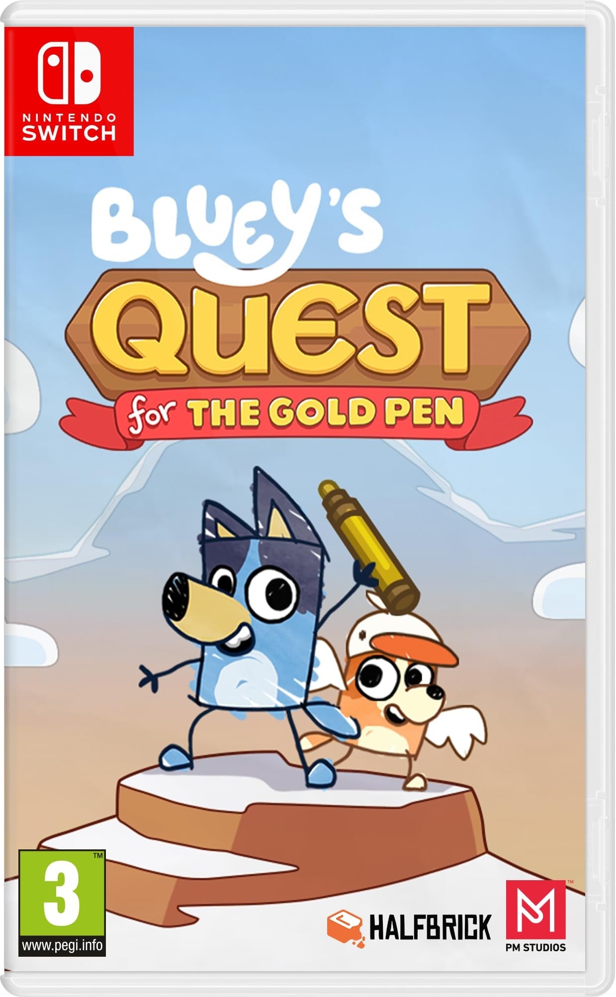 Bluey's Quest for the Gold Pen (Nintendo Switch)
