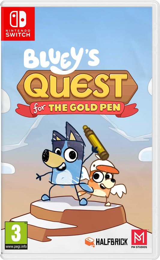 Bluey's Quest for the Gold Pen (Nintendo Switch)