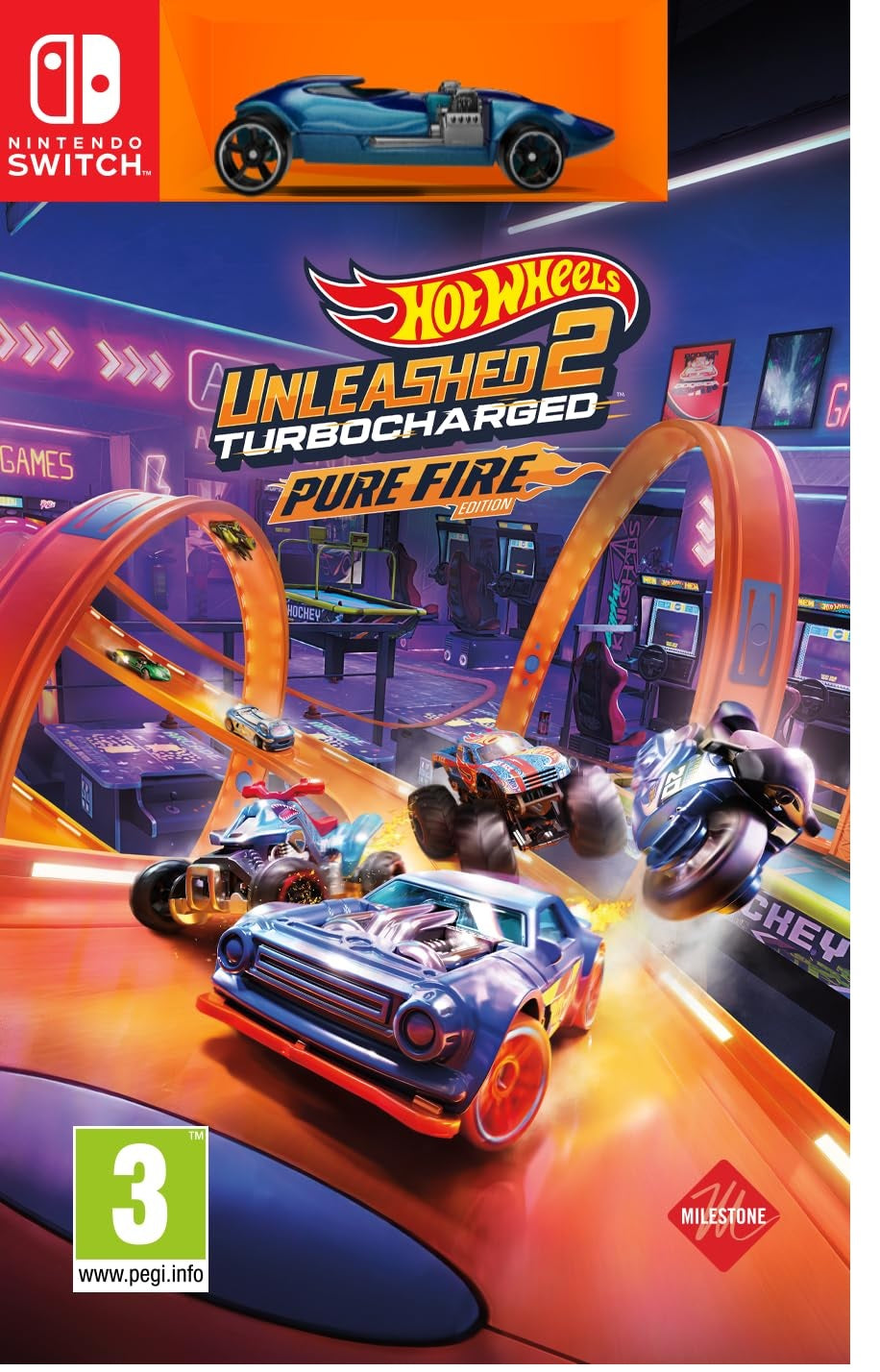 Hot Wheels Unleashed 2: Turbocharged - Pure Fire Edition (Nintendo Switch)