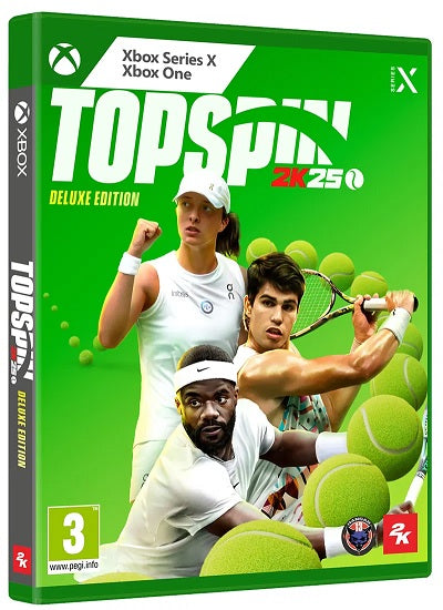 TopSpin 2K25 - Deluxe Edition (Compatible with Xbox One) (Xbox Series X/S)