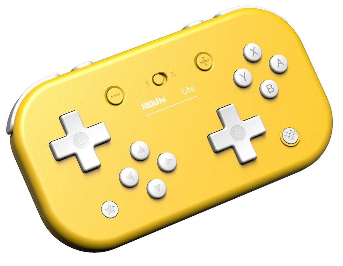 8BitDo Lite Bluetooth Works On Switch & PC (Yellow) (Nintendo Switch)