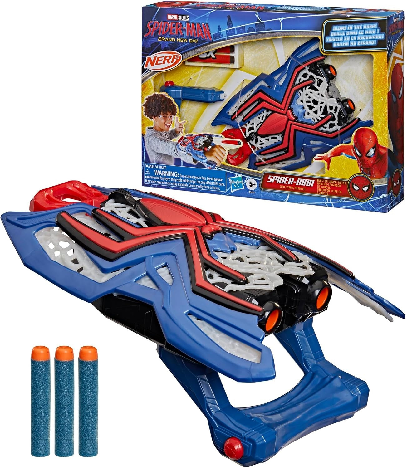 Spiderman Nerf Strike Blaster (Toys)