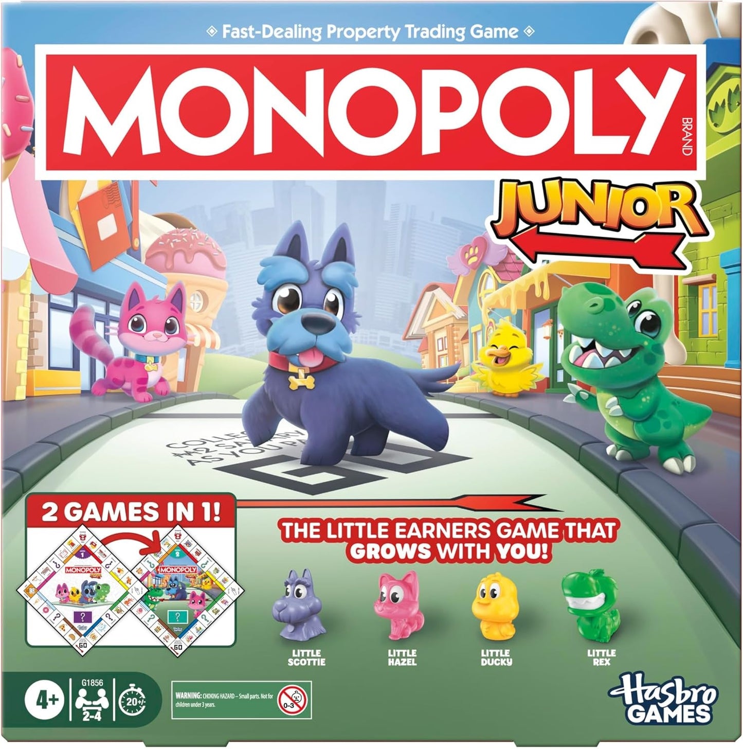 Monopoly Junior 2 In 1 Refresh (Board Games)