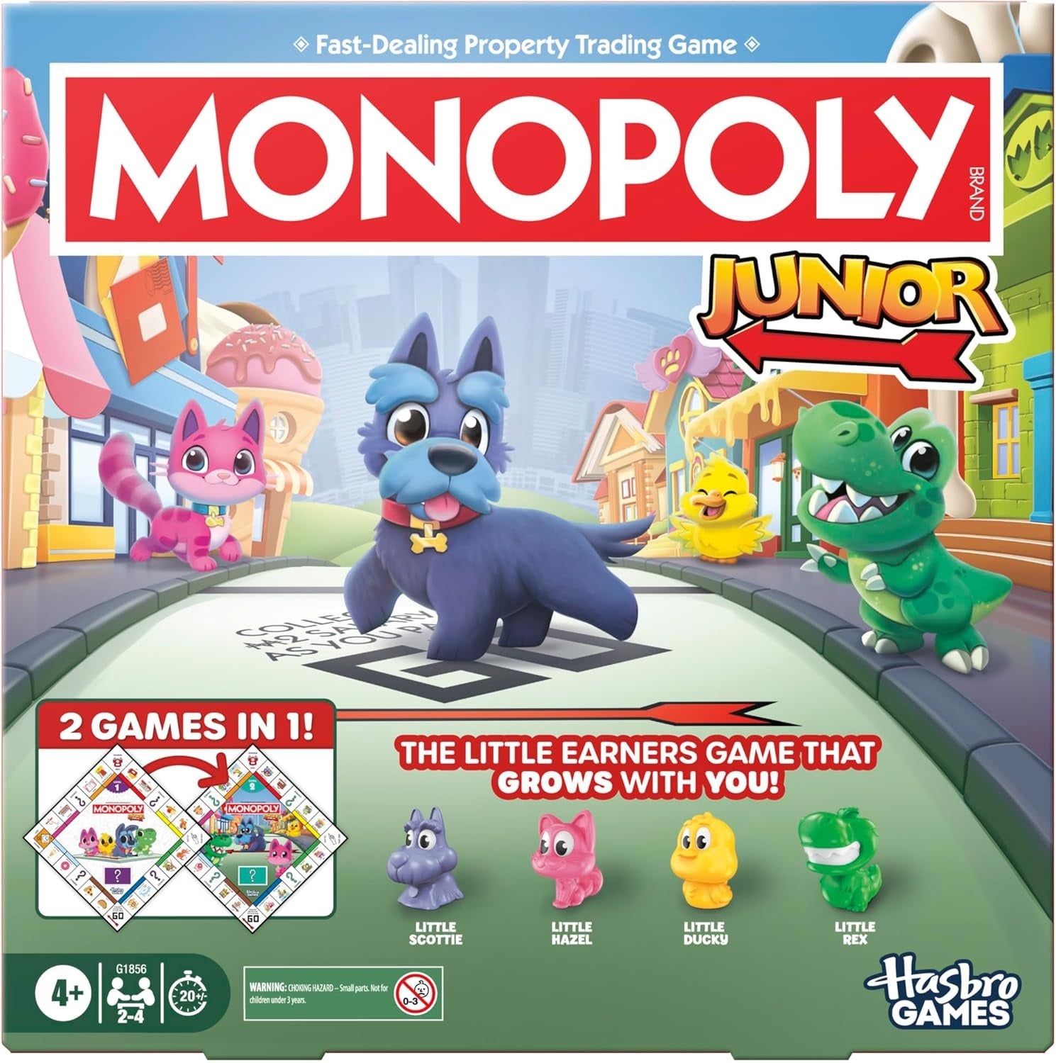 Monopoly Junior 2 In 1 Refresh (Board Games)