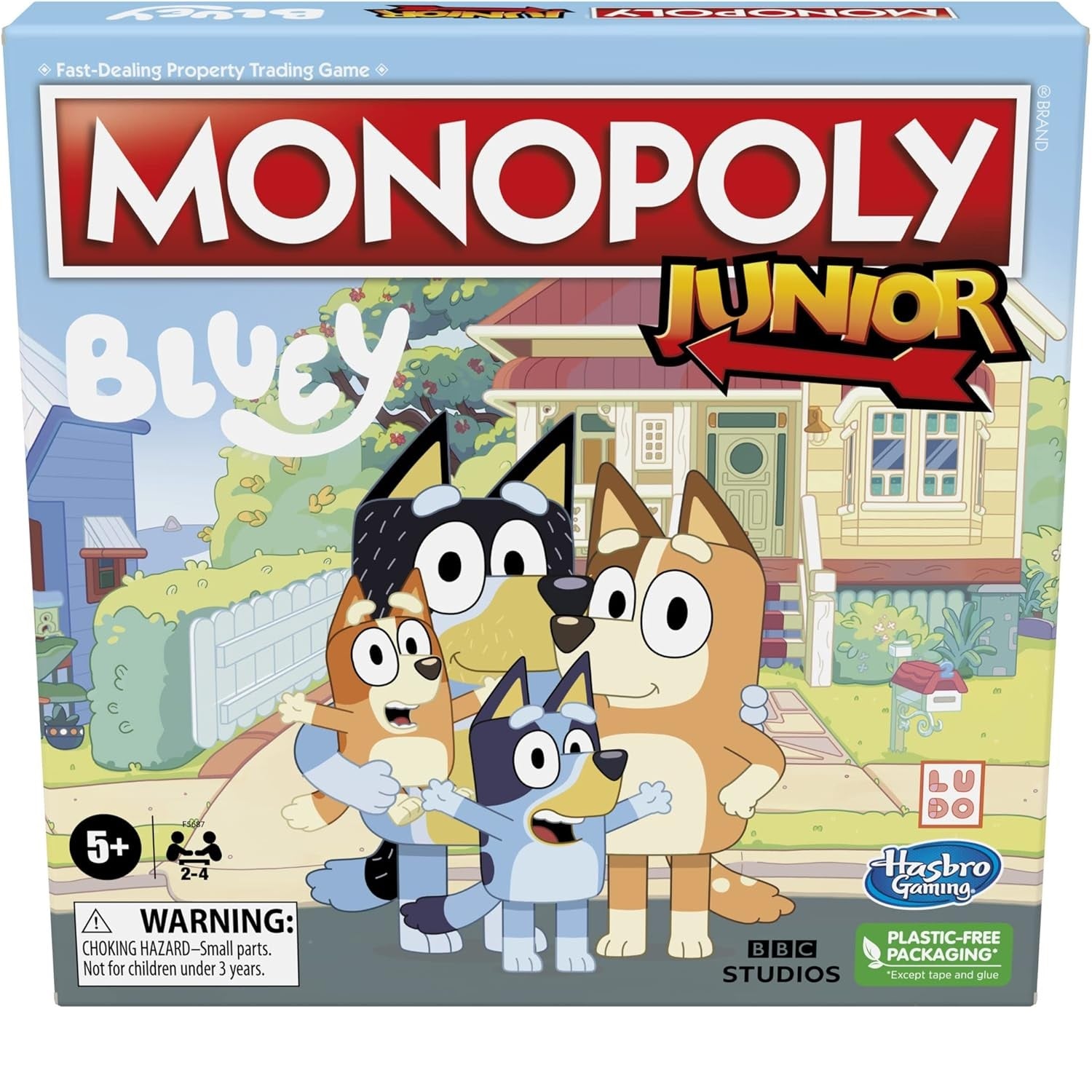 Monopoly Junior Bluey (Board Games)