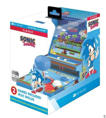 My Arcade Joystick Player 2 Games Included Classic Sonic The Hedgehog (Retro)