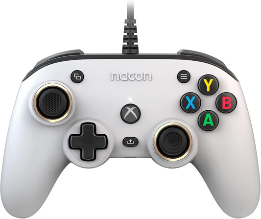 Nacon Pro Compact Wired Controller (White) (Xbox Series X/S)