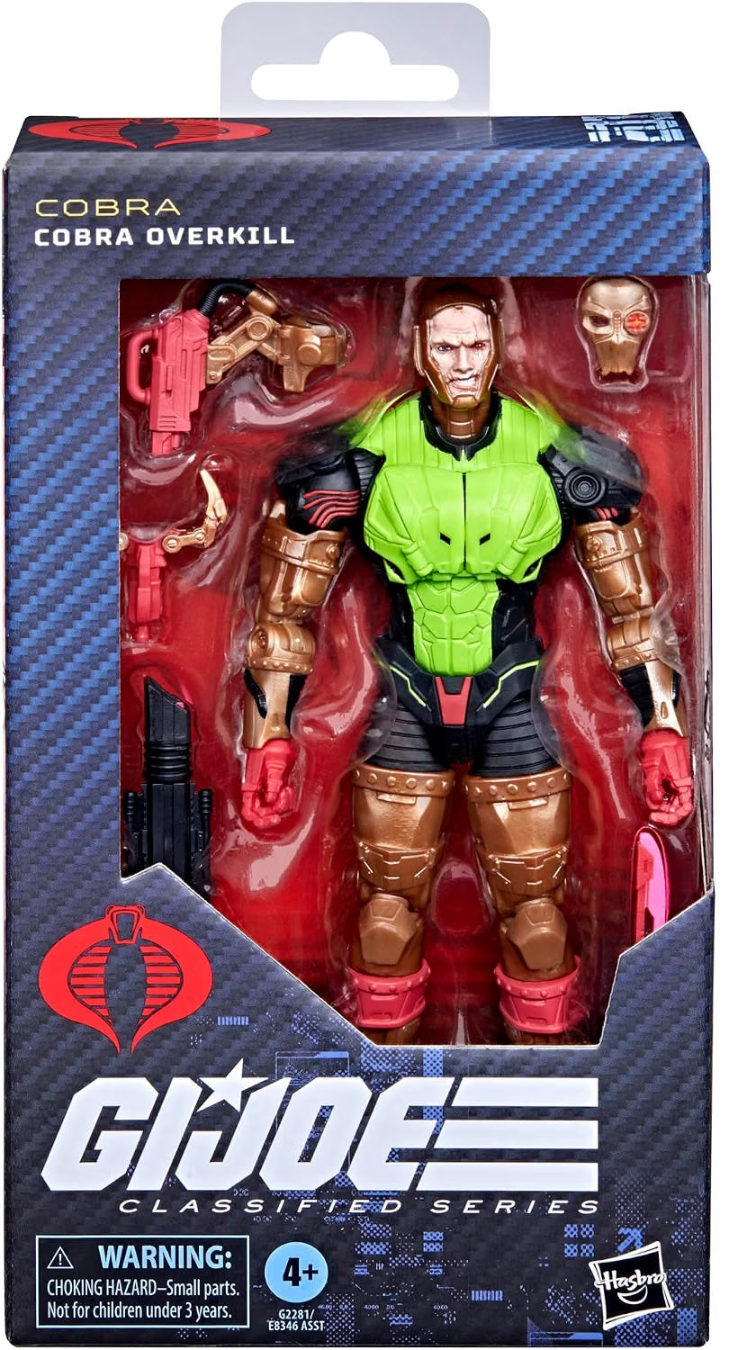 G.I. Joe - Classified Series Action Figure (Cobra Overkill) (Toys)
