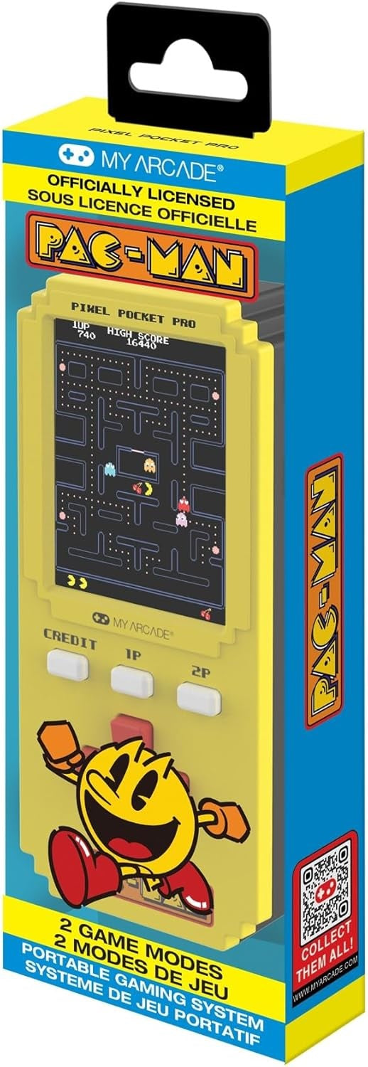 My Arcade Pac-Man Portable Gaming System (2 Game Modes) (Retro)
