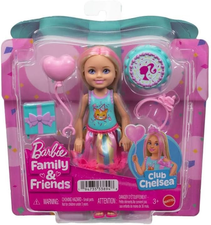 Barbie - Chelsea Birthday Doll & Accessories (Toys)