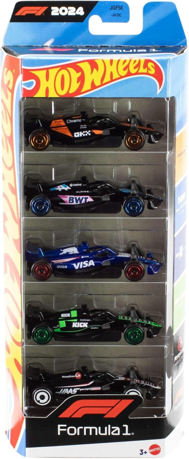 Hot Wheels - Basic Car 5 Pack: Formula 1 (Toys)