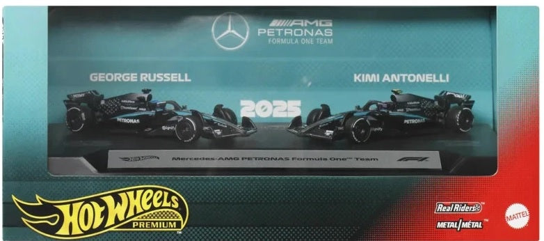 Hot Wheels - Premium Formula 1 2-Pack: Mercedes-AMG Petronas F1 Team (Toys)