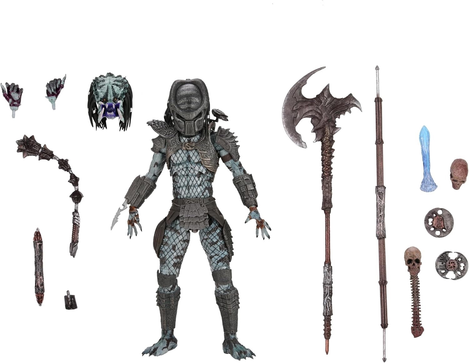 Predator 2 Warrior Predator Ultimate 7 Inch Scale Action Figure 30Th Anniversary Collection (Figures)