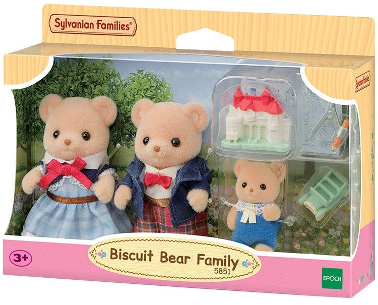 Sylvanian Families - Biscuit Bear Family (Toys)