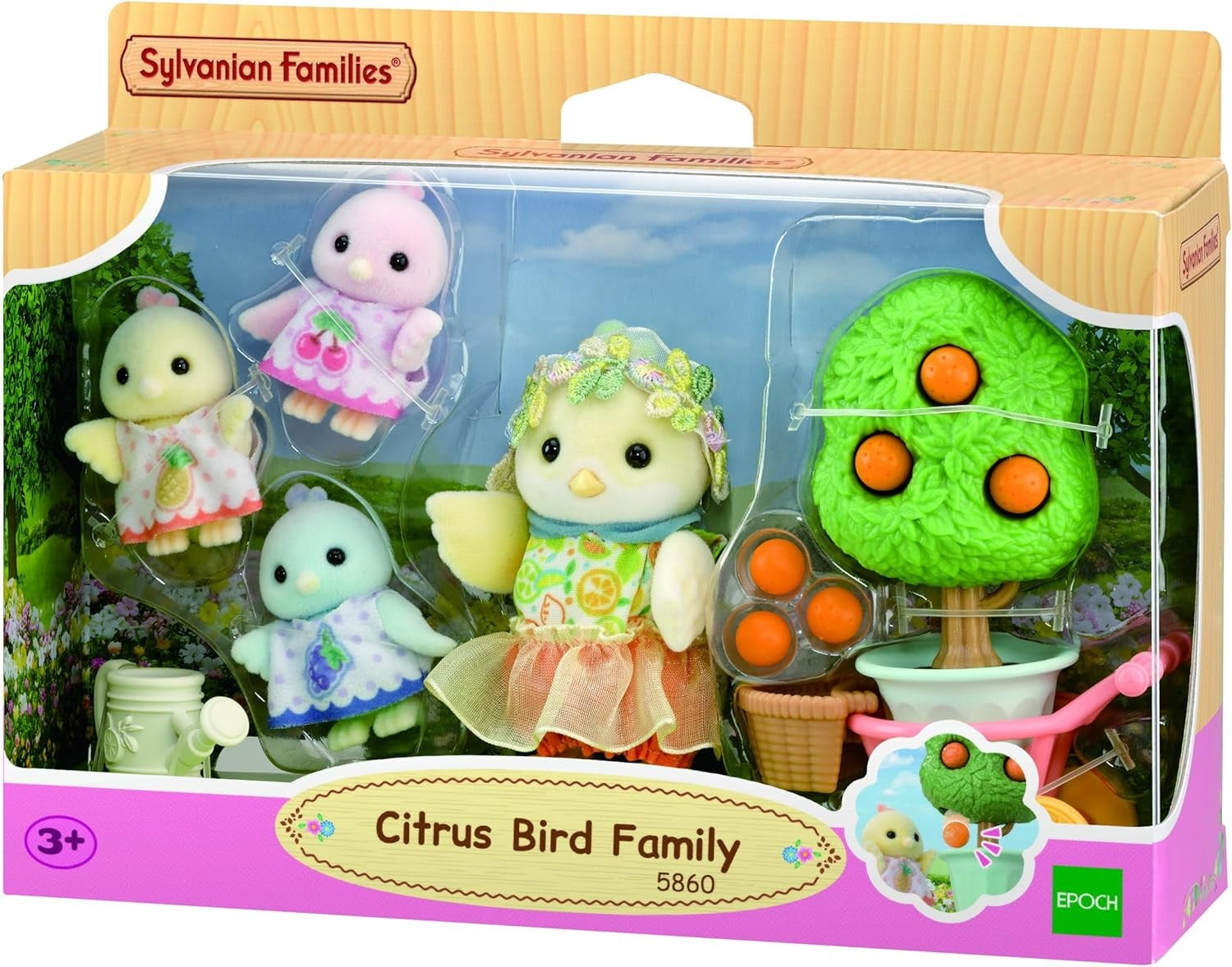 Sylvanian Families - Citrus Bird Family (Toys)