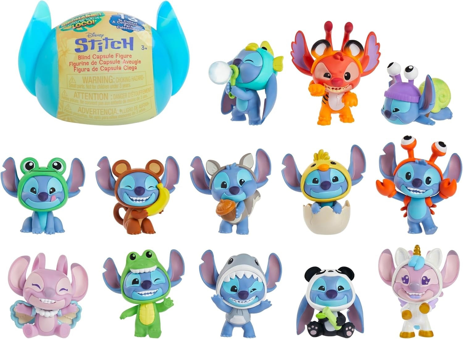 Stitch - Goes Wild Blind Capsule Figures (new S26) (Toys)