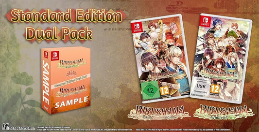 Birushana: Rising Flower of Genpei & Winds of Fate DOUBLE PACK (with trading card pack) (Nintendo Switch)
