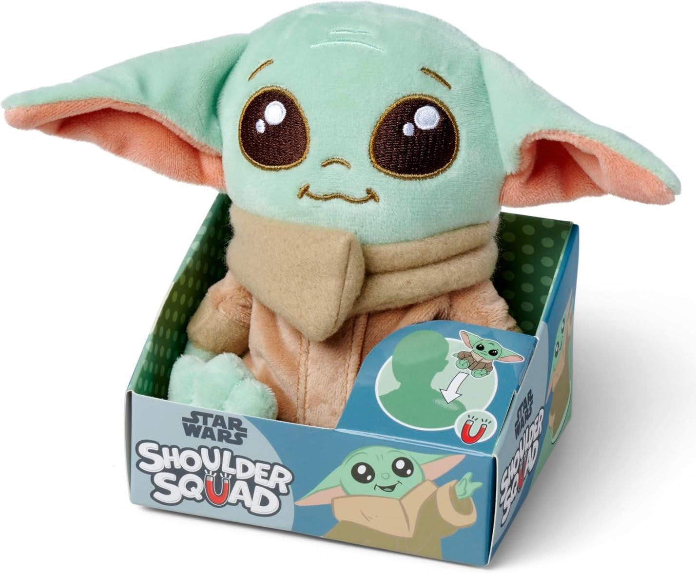 Star Wars - The Mandalorian Movie - Grogu Shoulder Squad 14cm (Plush)