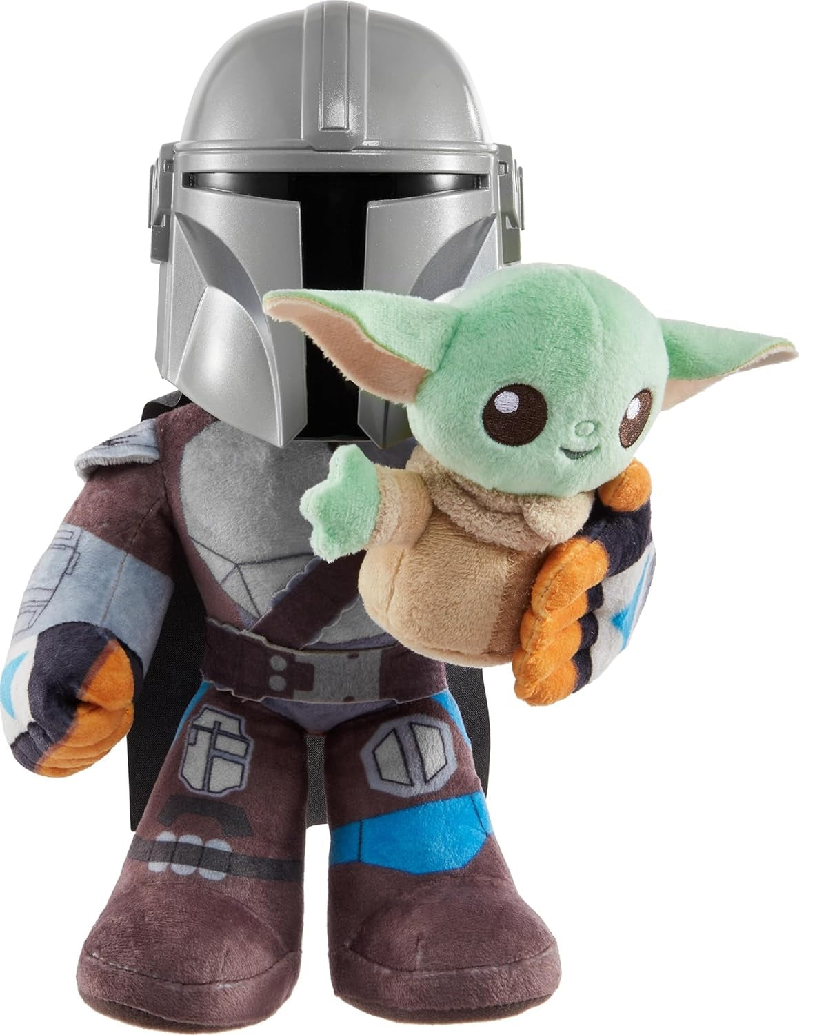 Star Wars - The Mandalorian Movie - Mando w/Mini Grogu 25cm (Plush)