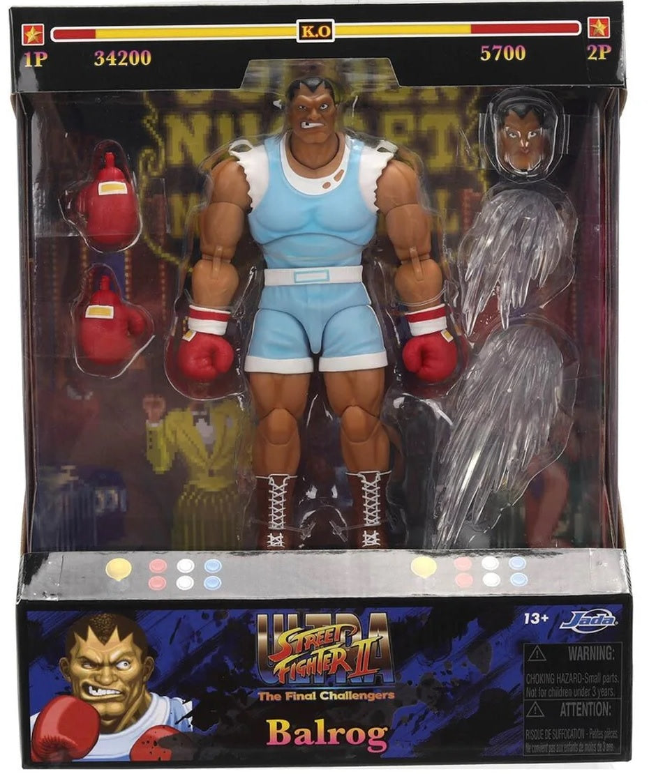 Jada - Street Fighter Balrog 6" Deluxe Collector Figure (Toys)