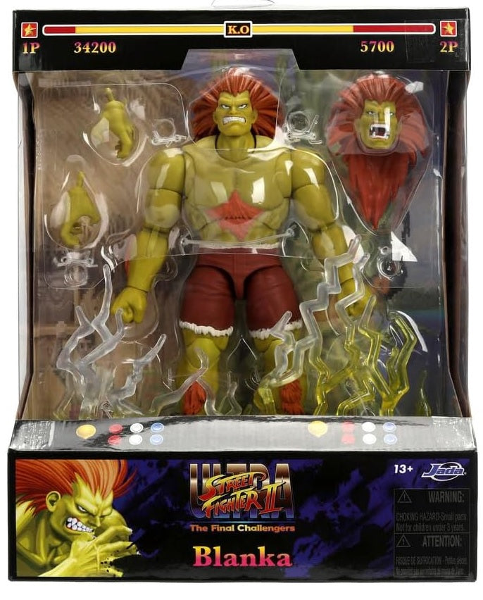 Jada - Street Fighter Blanka 6" Deluxe Collector Figure (Toys)