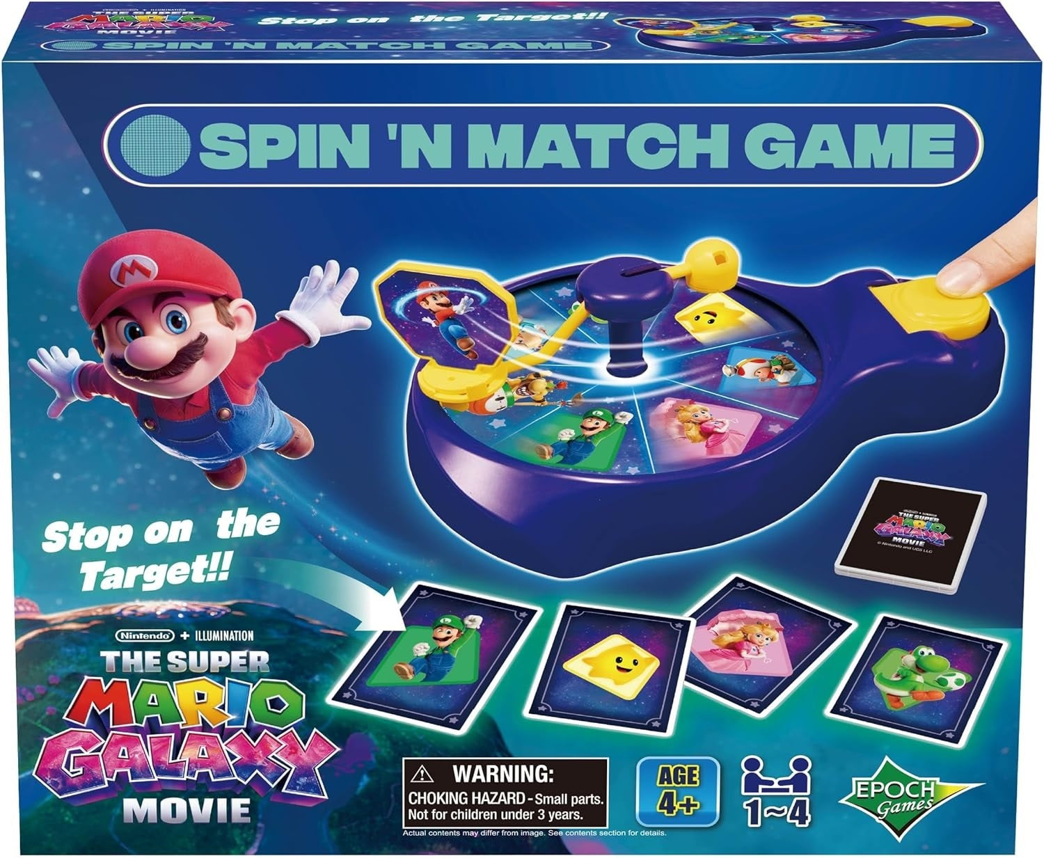 Epoch Super Mario Spin n Match game (Toys)