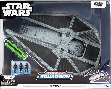 Star Wars - Micro Galaxy Deluxe Vehicle (9" Vehicle & Figure) Dreadnaught Class - TIE Reaper Attack Lander) (Toys)