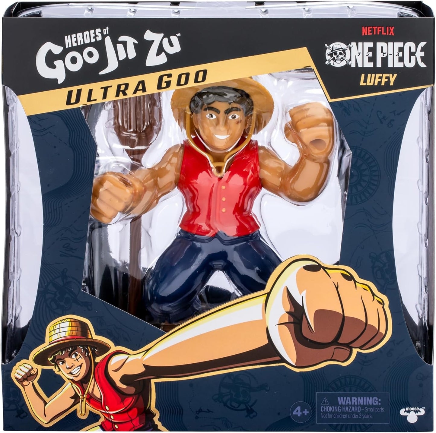 Heroes of Goo Jit Zu - One Piece Ultragoo Monkey D Luffy (Toys)