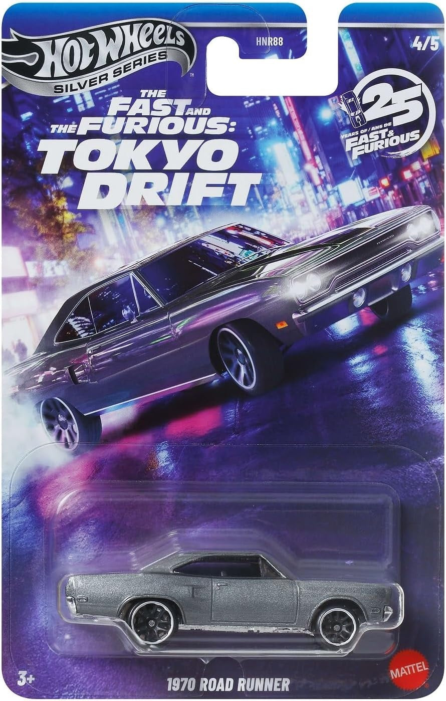 Hot Wheels - Silver Series - Fast & Furious Tokyo Drift - 1970 Road Runner (Toys)