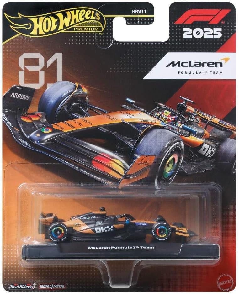 Hot Wheels - F1 2025 - Mclaren Formula 1 Team (81) Piastri (Toys)