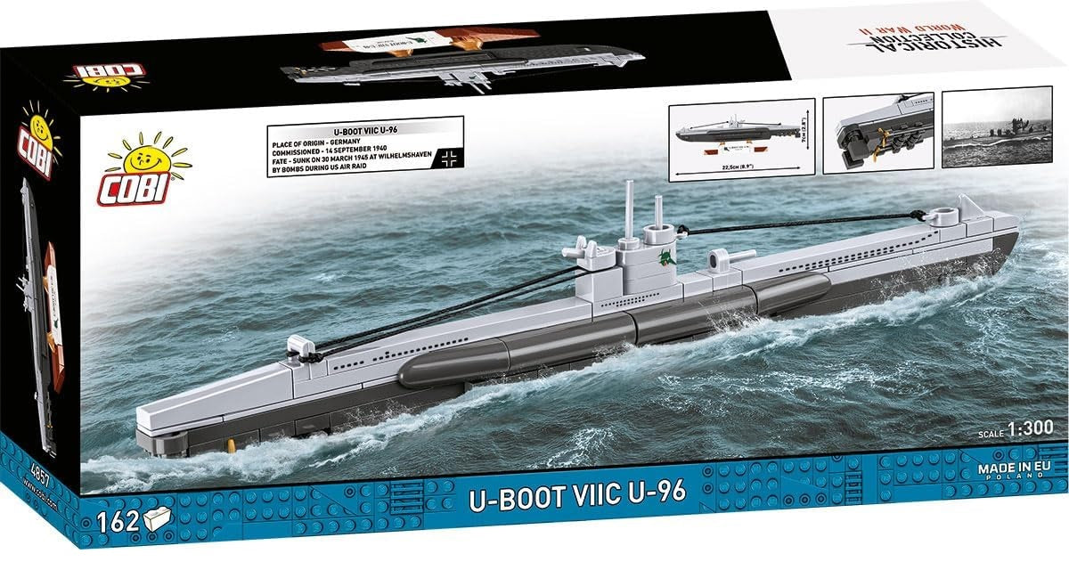 Cobi - World War II - U-Boat VIIC U-96 162 pcs (Toys)