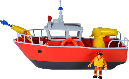 Fireman Sam - Titan Fireboat with Cannons (Toys)