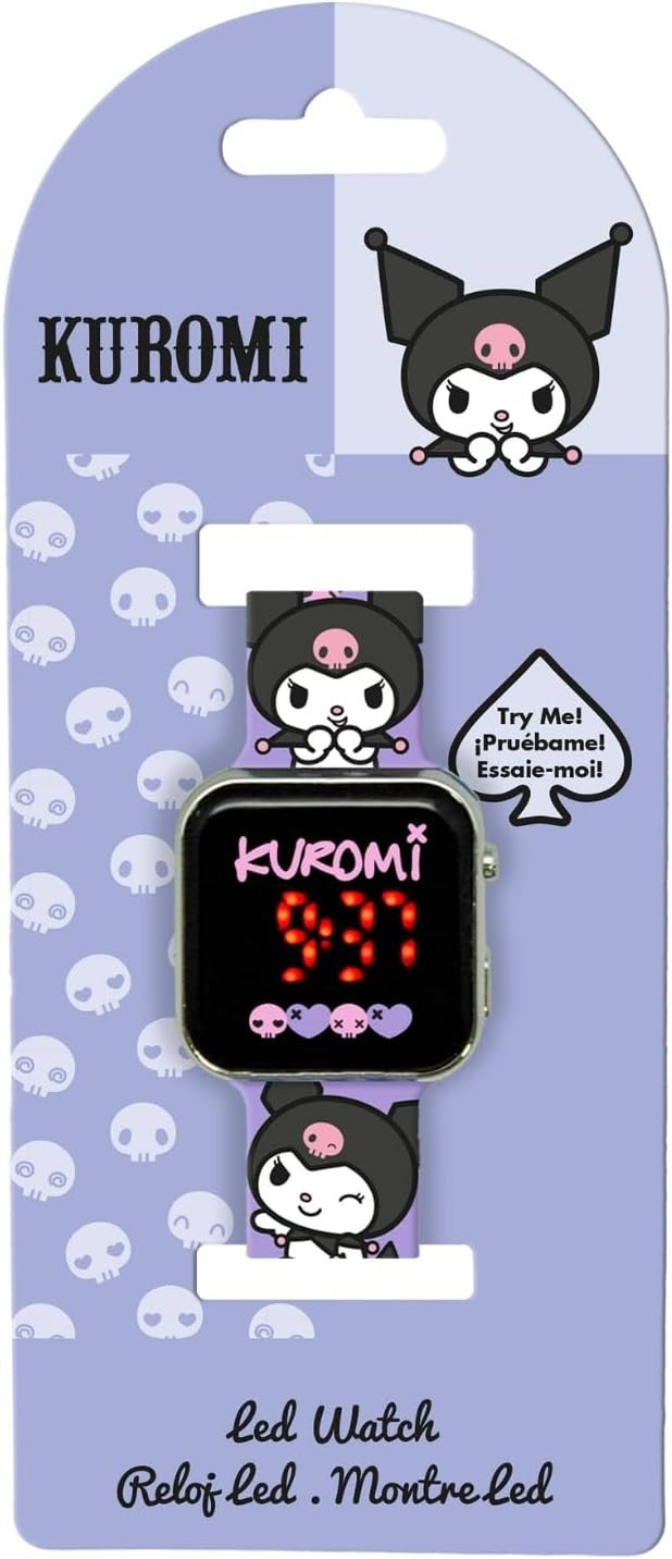 Peers Hardy - LED Strap Watch - Kuromi (Merch)